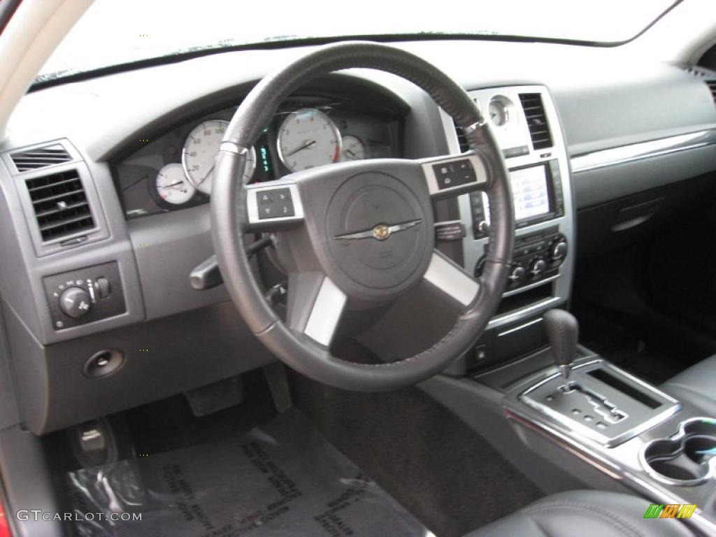 Dark Slate Gray Interior 2010 Chrysler 300 SRT8 Photo #33243277