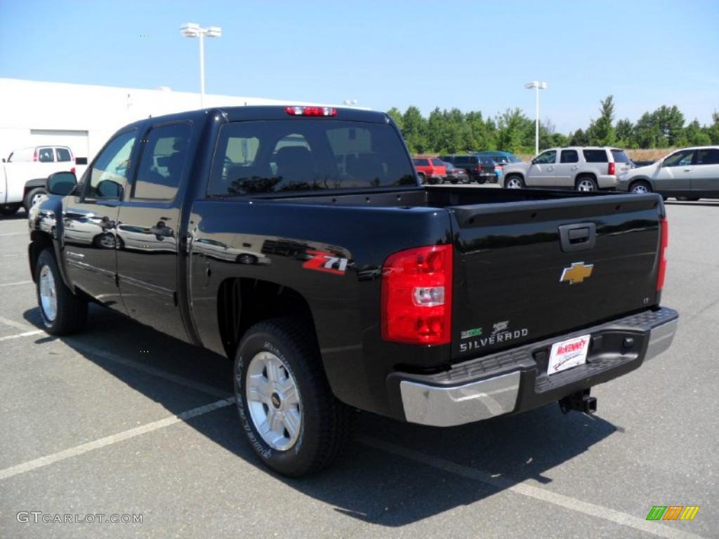 2010 Silverado 1500 LT Crew Cab - Black / Ebony photo #2