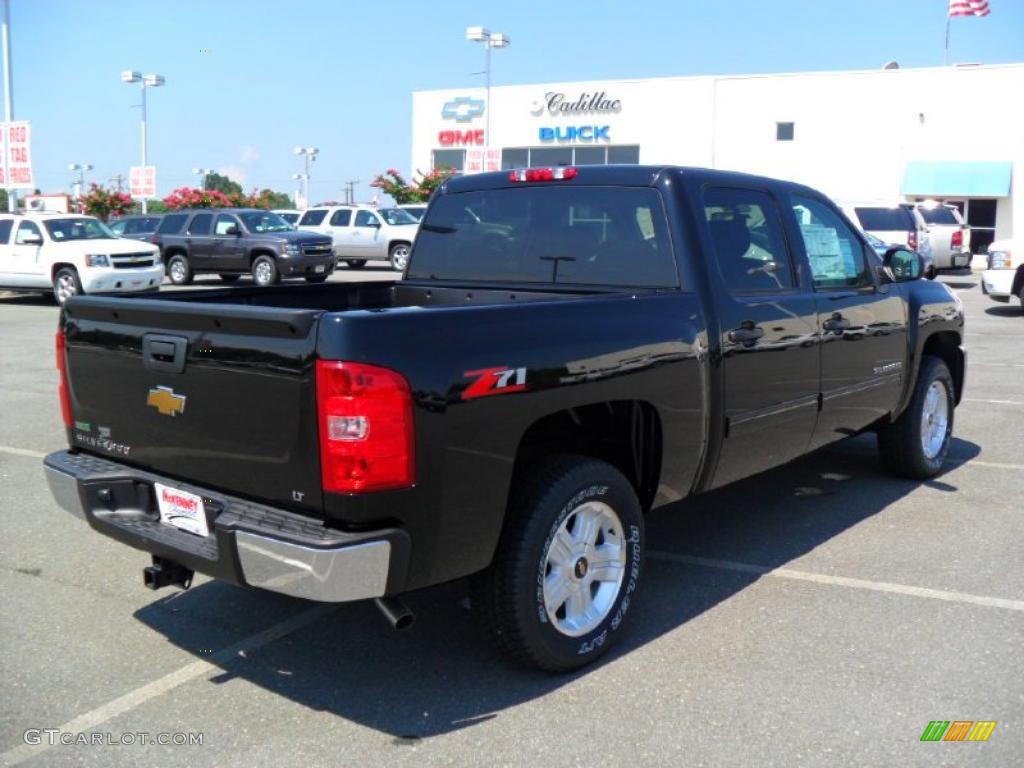 2010 Silverado 1500 LT Crew Cab - Black / Ebony photo #4