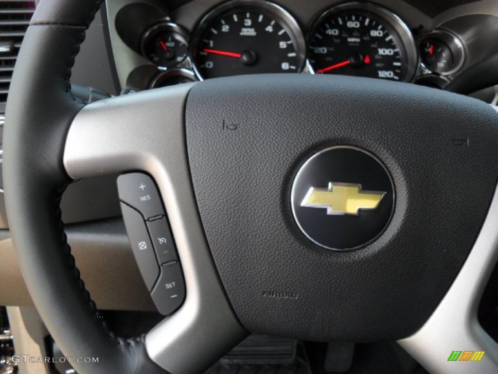 2010 Silverado 1500 LT Crew Cab - Black / Ebony photo #10