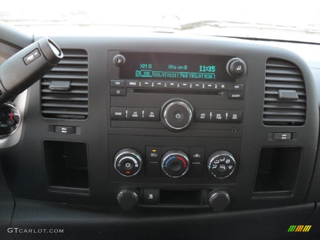 2010 Silverado 1500 LT Crew Cab - Black / Ebony photo #11