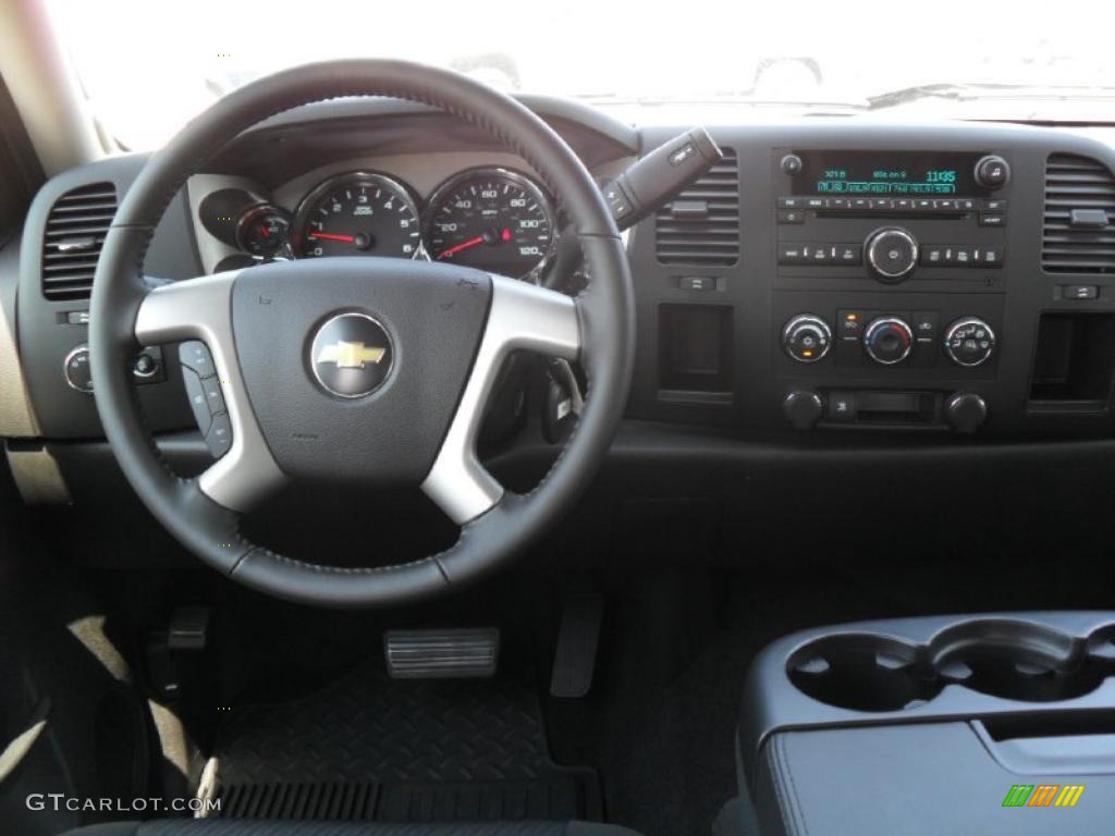 2010 Silverado 1500 LT Crew Cab - Black / Ebony photo #14