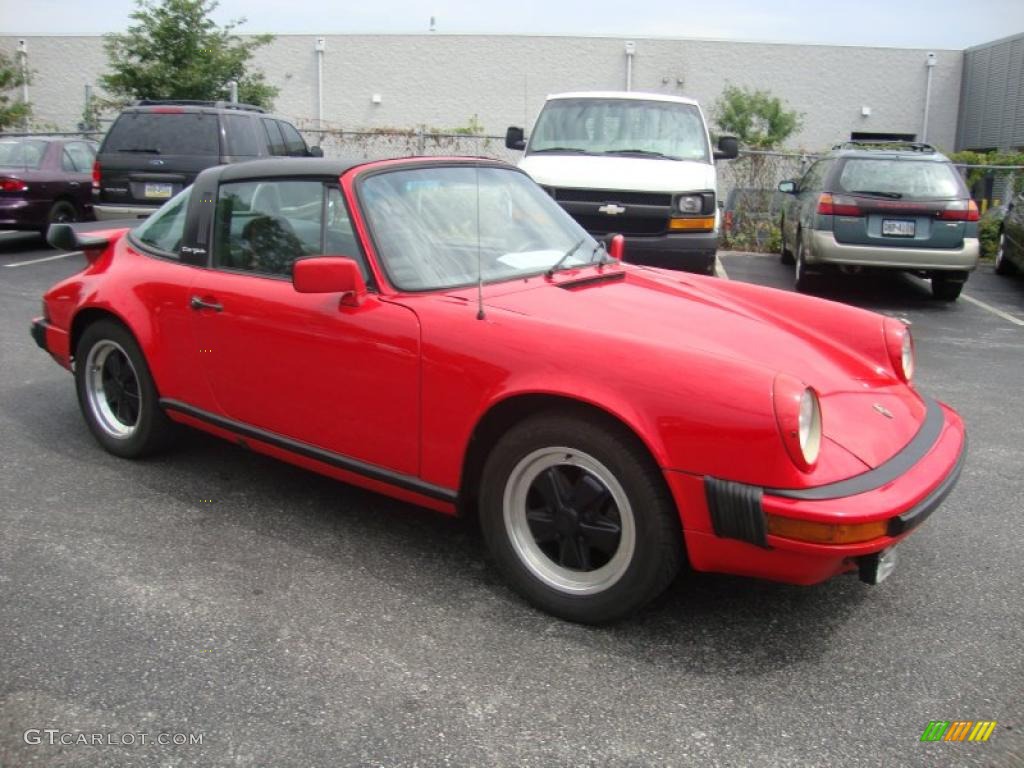 Guards Red 1981 Porsche 911 SC Targa Exterior Photo #33245497