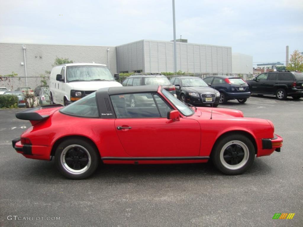 Guards Red 1981 Porsche 911 SC Targa Exterior Photo #33245505