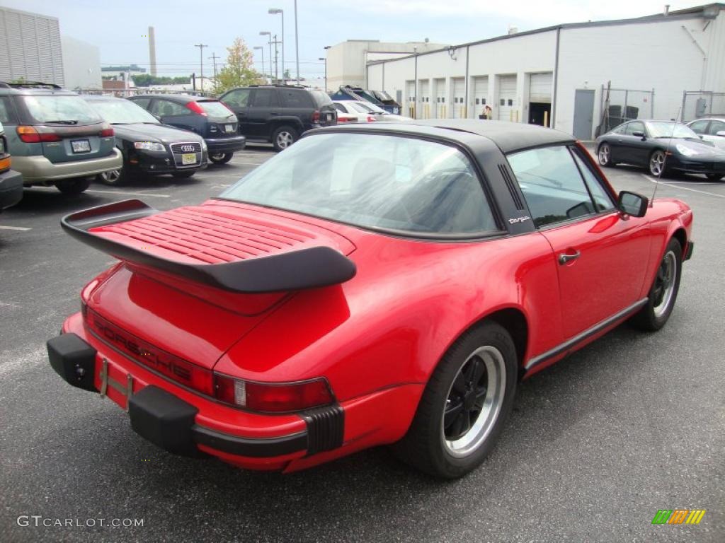Guards Red 1981 Porsche 911 SC Targa Exterior Photo #33245529
