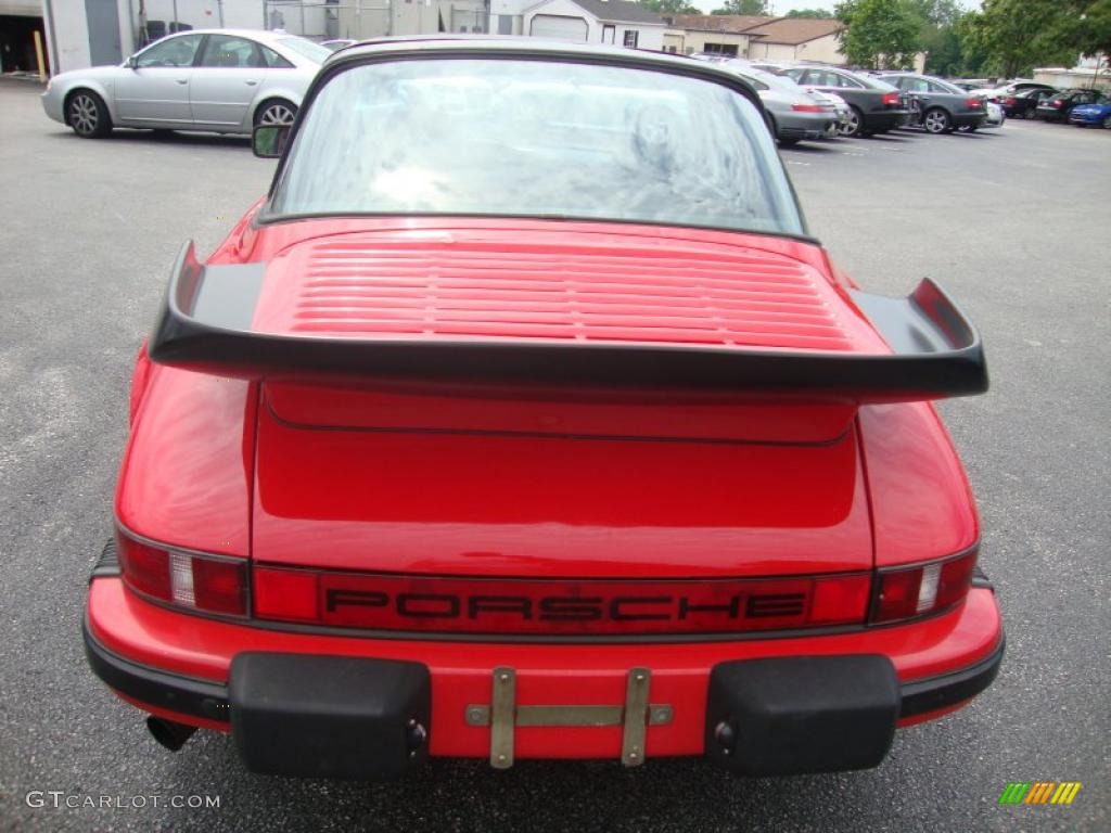 1981 911 SC Targa - Guards Red / Black photo #9