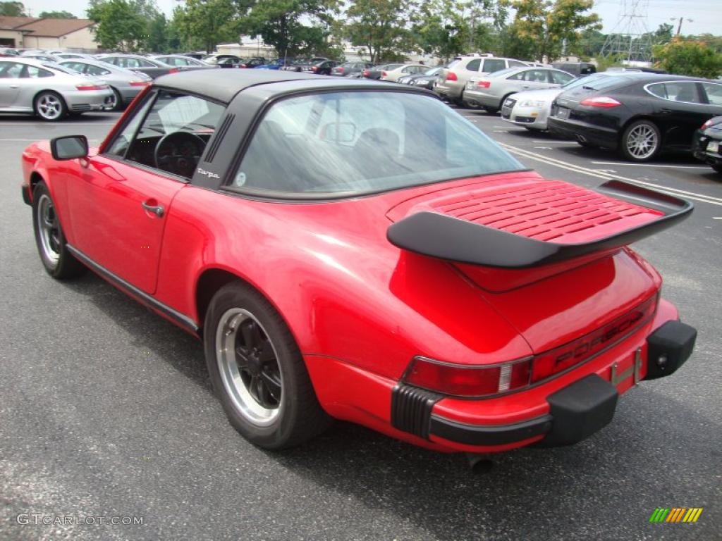 Guards Red 1981 Porsche 911 SC Targa Exterior Photo #33245549