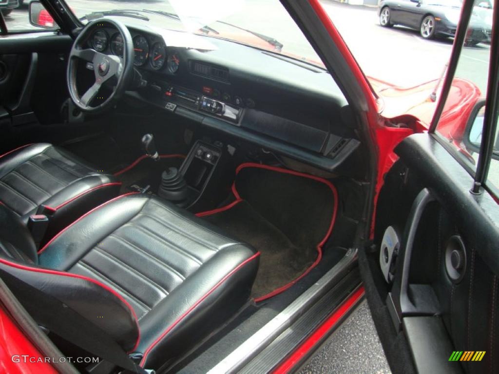 Black Interior 1981 Porsche 911 SC Targa Photo #33245653