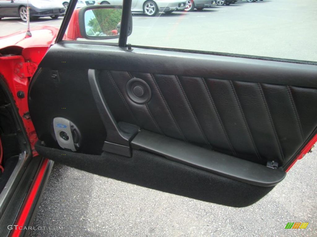 1981 Porsche 911 SC Targa Black Door Panel Photo #33245753