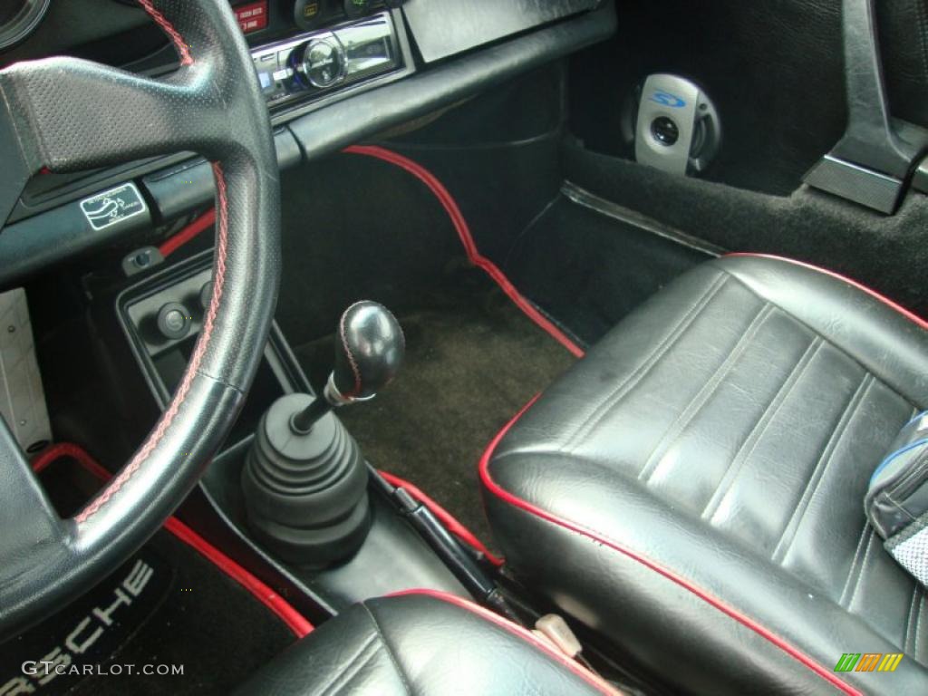 1981 Porsche 911 SC Targa Interior Color Photos