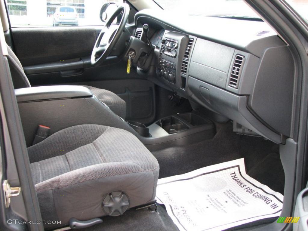 2003 Durango SLT 4x4 - Graphite Metallic / Dark Slate Gray photo #6