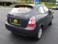 2008 Charcoal Gray Hyundai Accent GS Coupe  photo #7