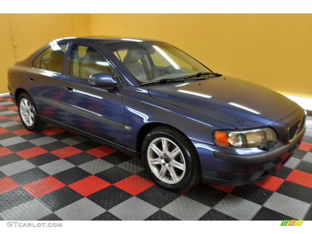 2001 S60 2.4T - Cosmos Blue Metallic / Taupe photo #1