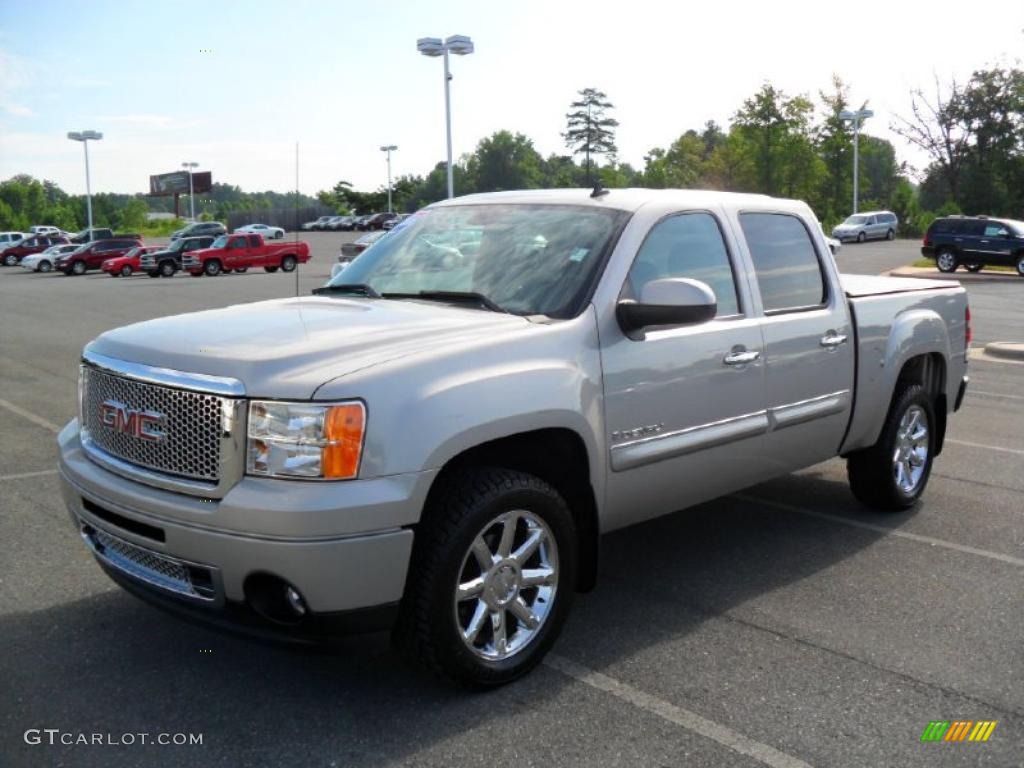 2008 Sierra 1500 Denali Crew Cab AWD - Silver Birch Metallic / Ebony photo #1