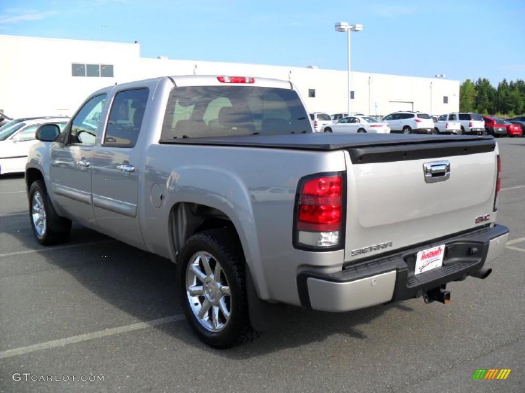 2008 Sierra 1500 Denali Crew Cab AWD - Silver Birch Metallic / Ebony photo #2