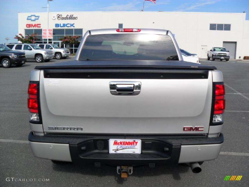 2008 Sierra 1500 Denali Crew Cab AWD - Silver Birch Metallic / Ebony photo #3