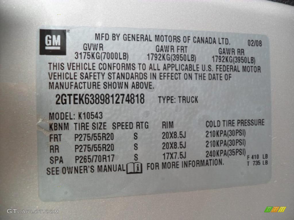 2008 Sierra 1500 Denali Crew Cab AWD - Silver Birch Metallic / Ebony photo #6