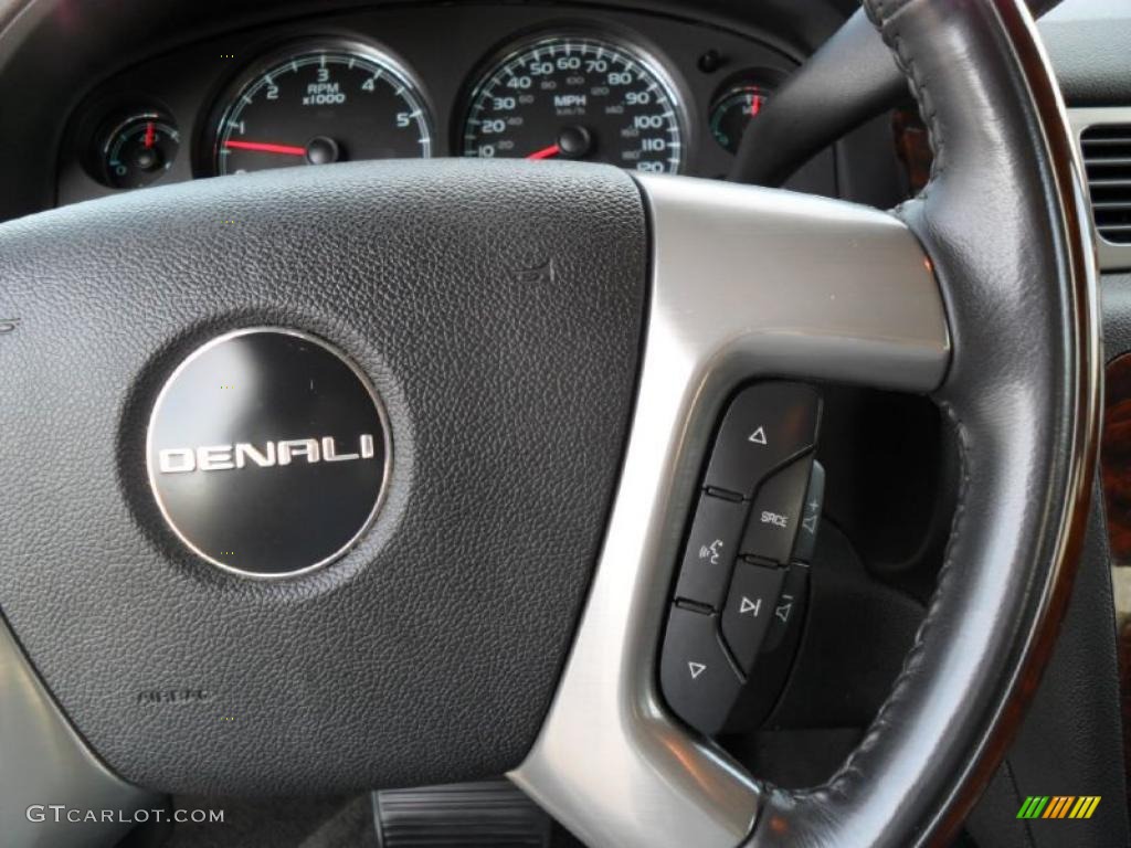 2008 Sierra 1500 Denali Crew Cab AWD - Silver Birch Metallic / Ebony photo #11