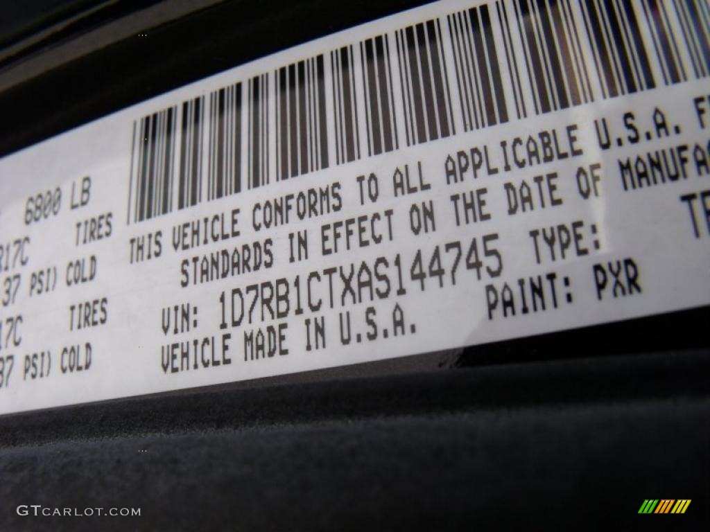 2010 Ram 1500 TRX Crew Cab - Brilliant Black Crystal Pearl / Dark Slate/Medium Graystone photo #20