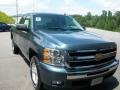 2011 Blue Granite Metallic Chevrolet Silverado 1500 LT Extended Cab 4x4  photo #1