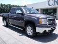 2010 Storm Gray Metallic GMC Sierra 1500 SLE Crew Cab 4x4  photo #2