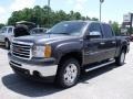 2010 Storm Gray Metallic GMC Sierra 1500 SLE Crew Cab 4x4  photo #4