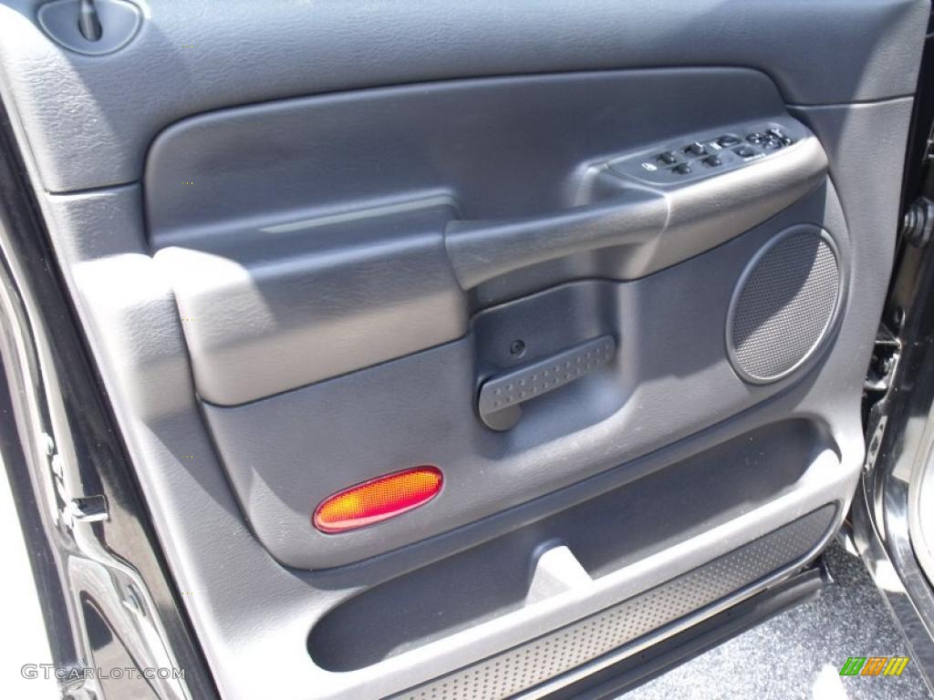 2004 Ram 3500 SLT Quad Cab Dually - Black / Dark Slate Gray photo #11