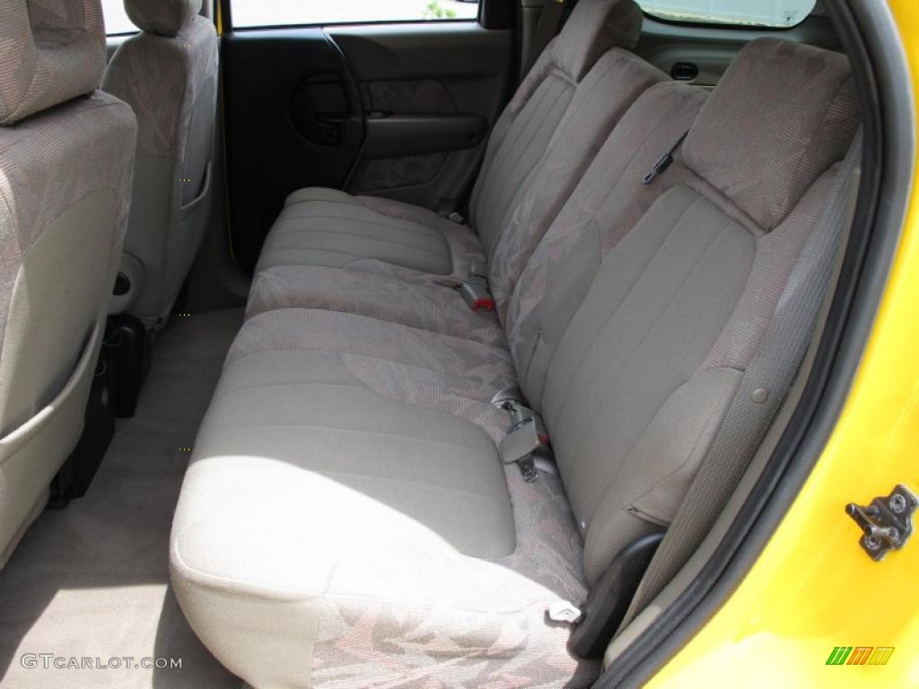 2002 Aztek AWD - Aztec Yellow / Dark Taupe photo #12