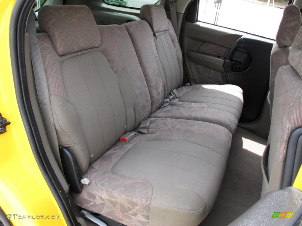 2002 Aztek AWD - Aztec Yellow / Dark Taupe photo #13