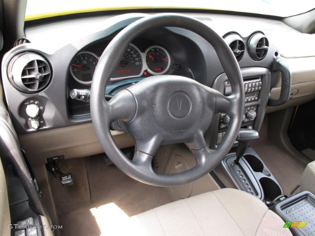 2002 Aztek AWD - Aztec Yellow / Dark Taupe photo #15