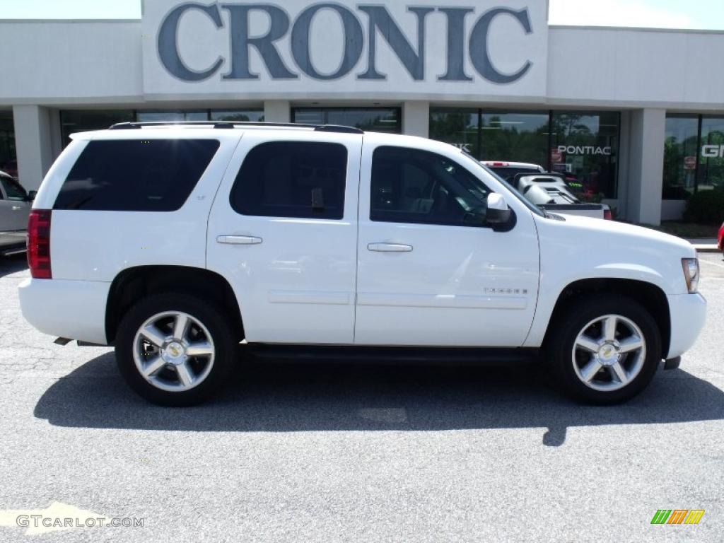 2007 Tahoe LT - Summit White / Ebony photo #1