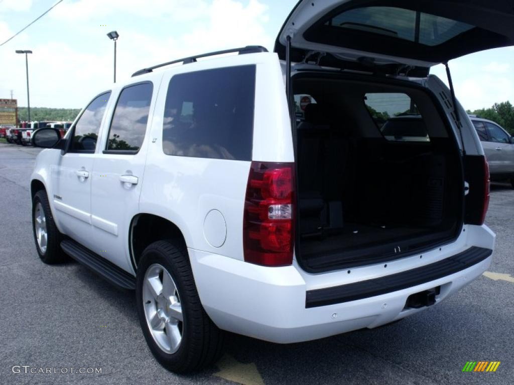 2007 Tahoe LT - Summit White / Ebony photo #16