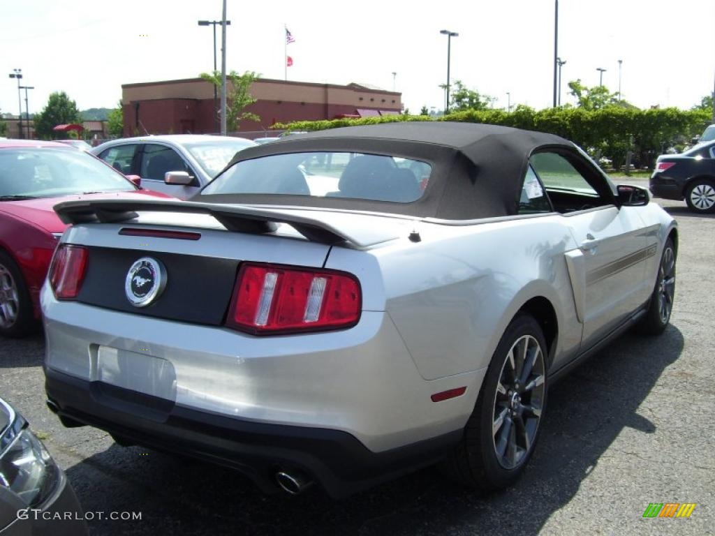 2011 Mustang GT/CS California Special Convertible - Ingot Silver Metallic / CS Charcoal Black/Carbon photo #2