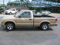 1999 Sunset Gold Metallic Chevrolet S10 LS Regular Cab #33237033