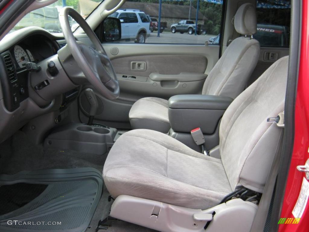 2004 Tacoma V6 PreRunner TRD Double Cab - Radiant Red / Charcoal photo #9