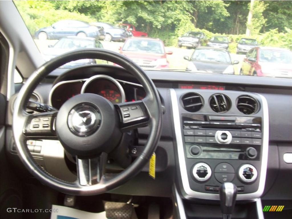 2007 CX-7 Grand Touring AWD - Galaxy Gray Mica / Black photo #4