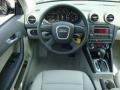 2010 Audi A3 Light Gray Interior Dashboard Photo