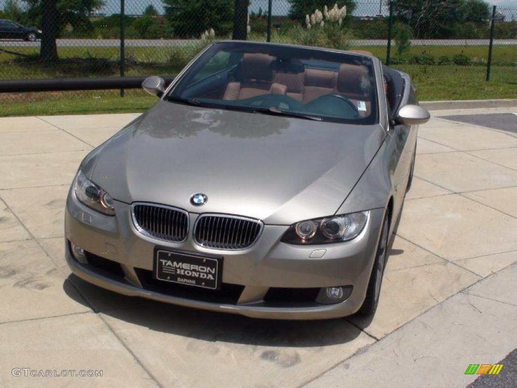 2007 3 Series 328i Convertible - Platinum Bronze Metallic / Saddle Brown/Black photo #13