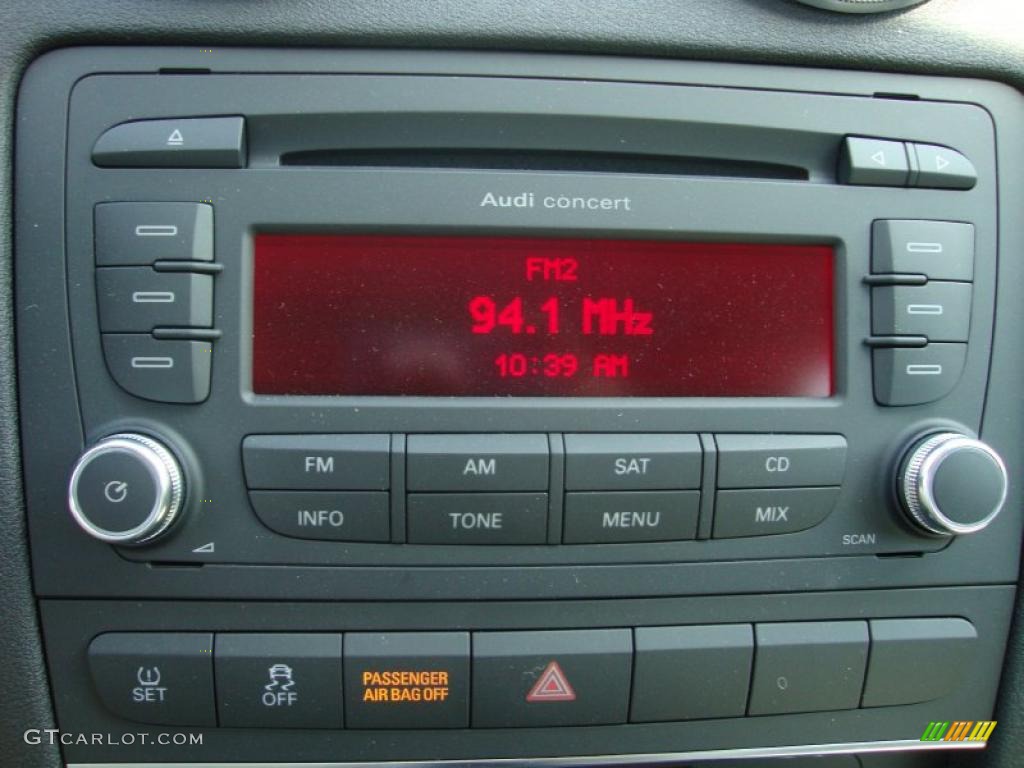 2010 Audi A3 2.0 TDI Audio System Photo #33265061
