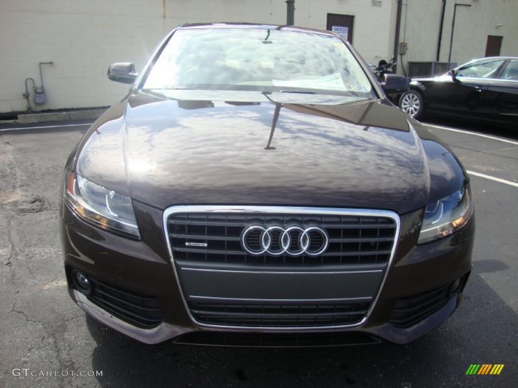 2011 A4 2.0T quattro Sedan - Teak Brown Metallic / Cardamom Beige photo #3