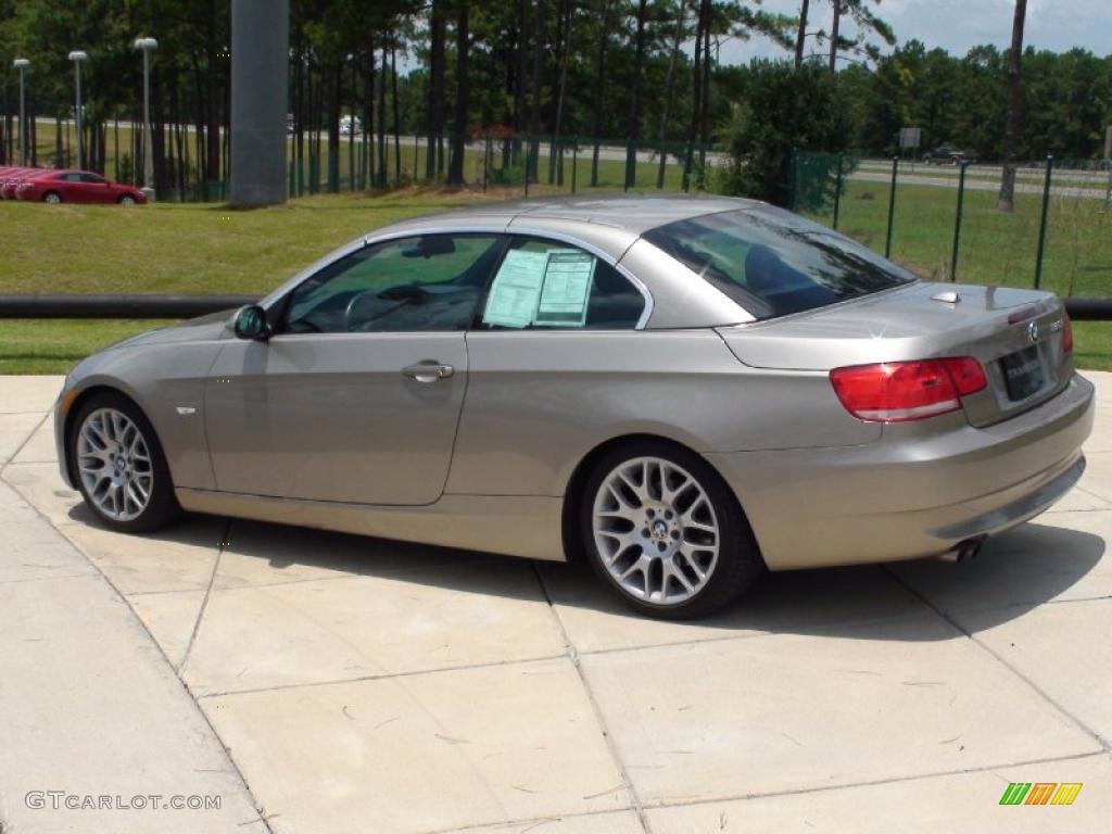 2007 3 Series 328i Convertible - Platinum Bronze Metallic / Saddle Brown/Black photo #25