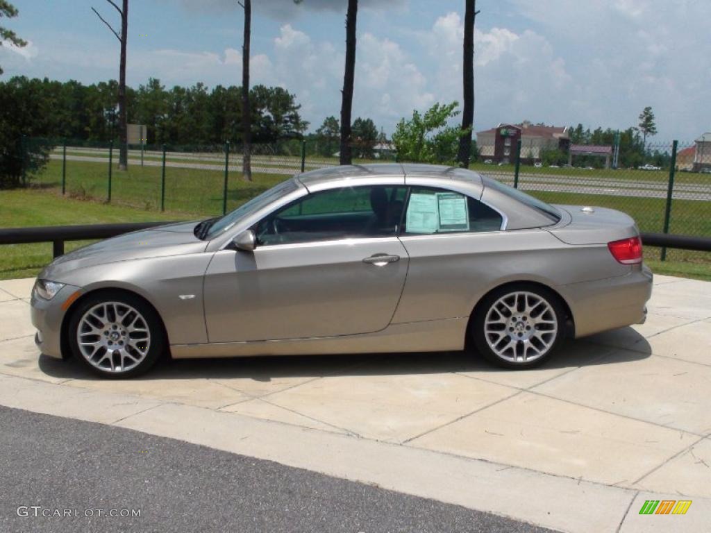 2007 3 Series 328i Convertible - Platinum Bronze Metallic / Saddle Brown/Black photo #26