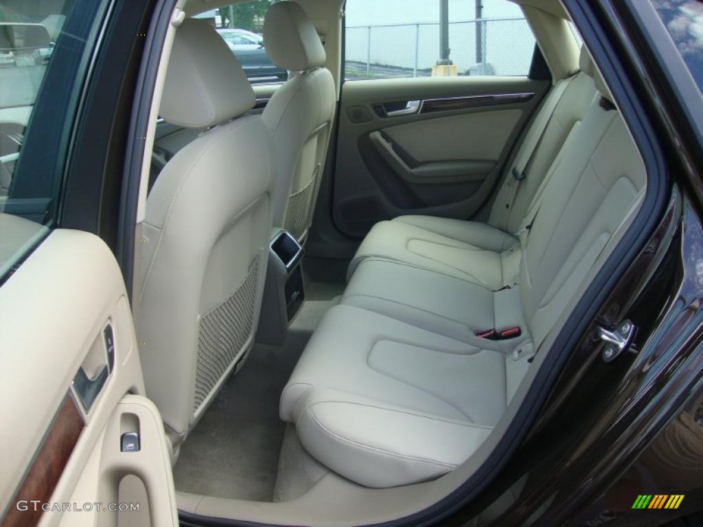 2011 A4 2.0T quattro Sedan - Teak Brown Metallic / Cardamom Beige photo #24