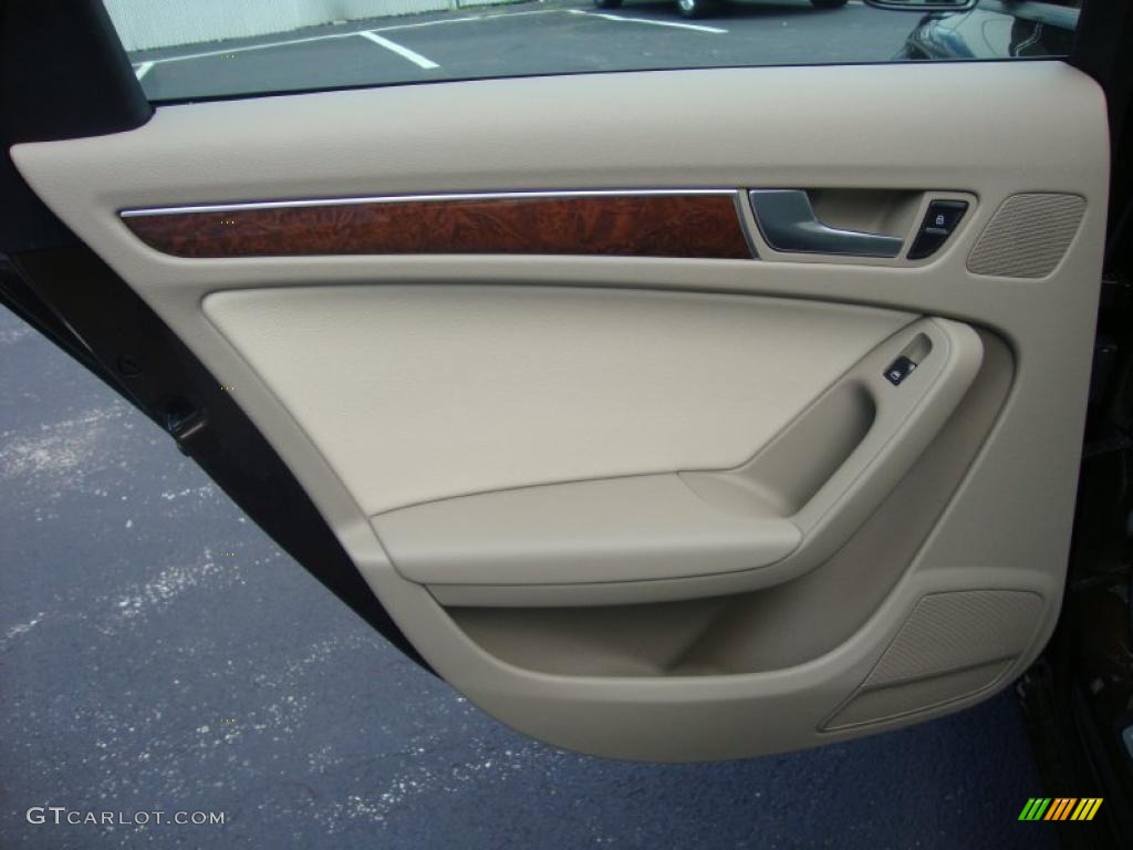 2011 A4 2.0T quattro Sedan - Teak Brown Metallic / Cardamom Beige photo #25
