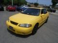 Sunburst Yellow 2003 Nissan Sentra SE-R Spec V