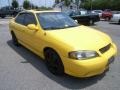 2003 Sunburst Yellow Nissan Sentra SE-R Spec V  photo #8