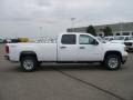 2011 Summit White GMC Sierra 3500HD Work Truck Crew Cab 4x4  photo #3