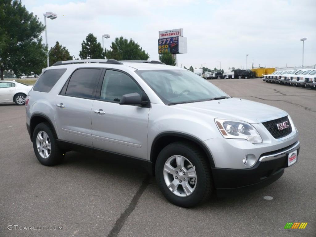 2011 Acadia SLE AWD - Quicksilver Metallic / Ebony photo #1