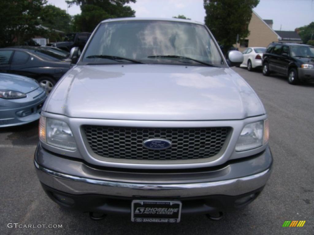 2003 F150 FX4 SuperCab 4x4 - Silver Metallic / Medium Graphite Grey photo #8