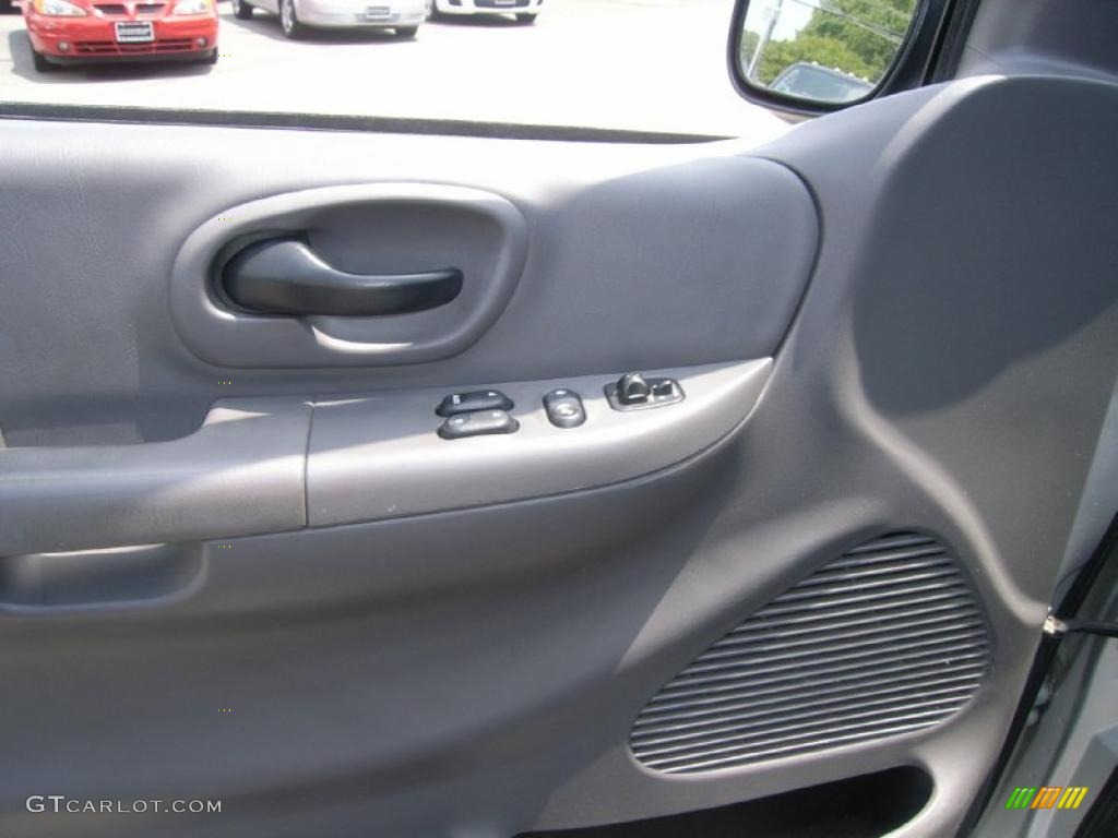 2003 F150 FX4 SuperCab 4x4 - Silver Metallic / Medium Graphite Grey photo #13